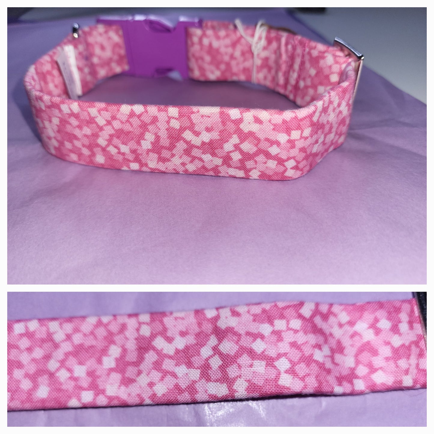 pink diamond collar