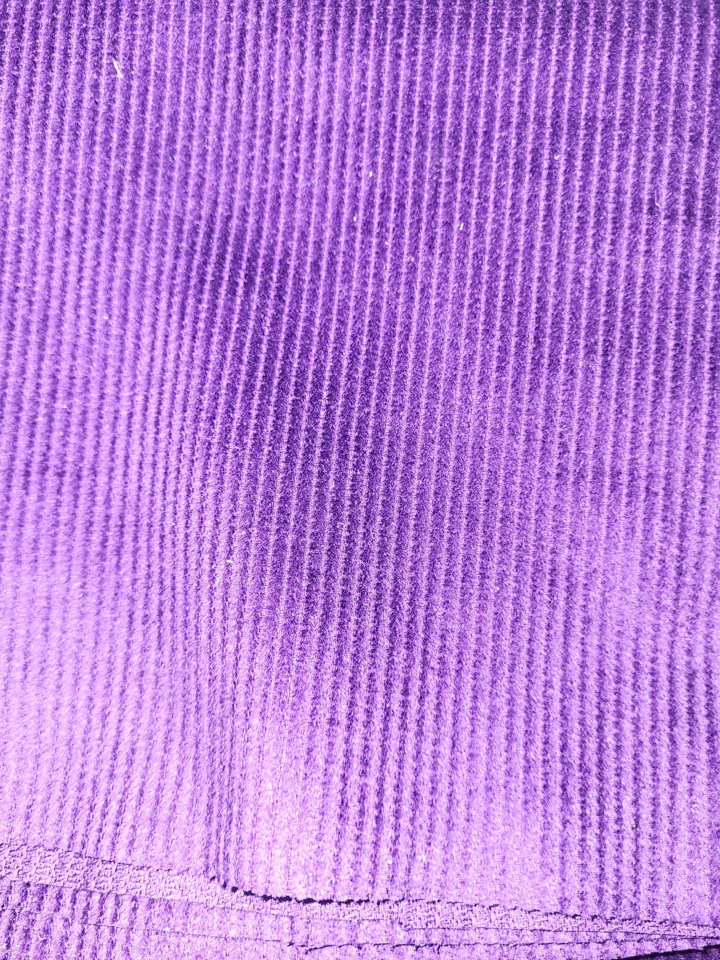 purple corduroy