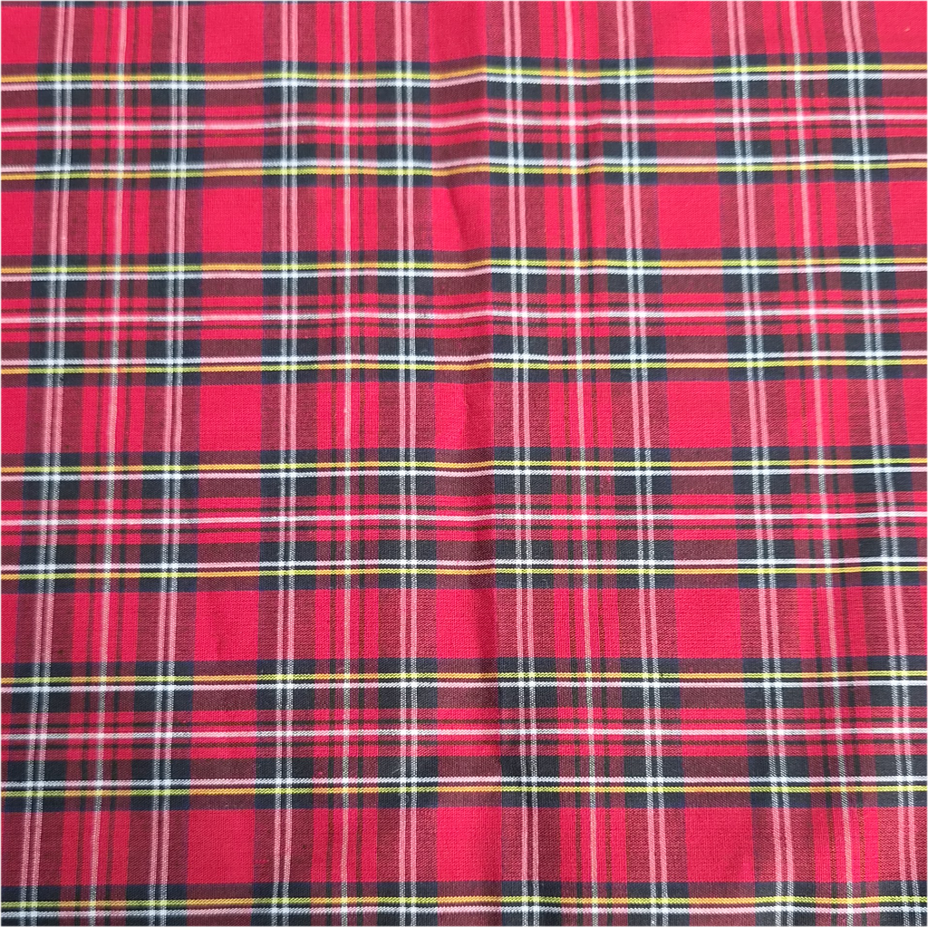 Red tartan range