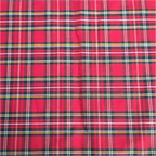 Red tartan range