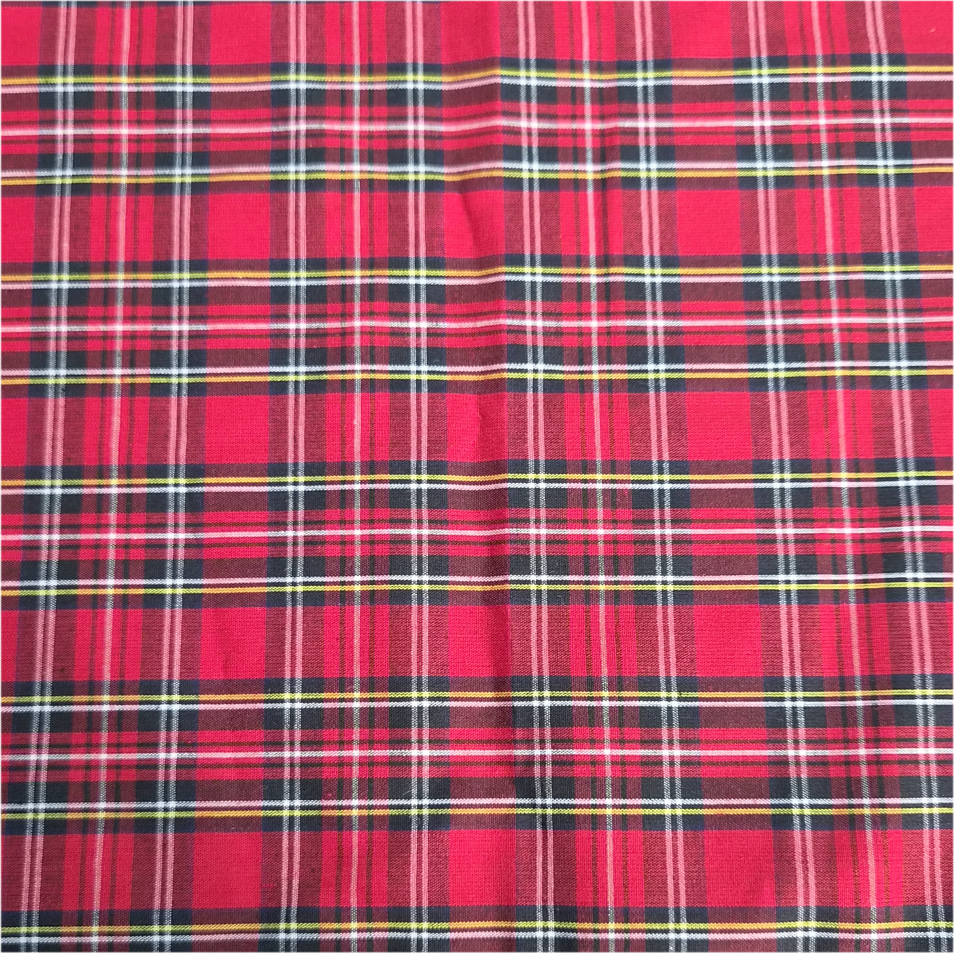 Red tartan range