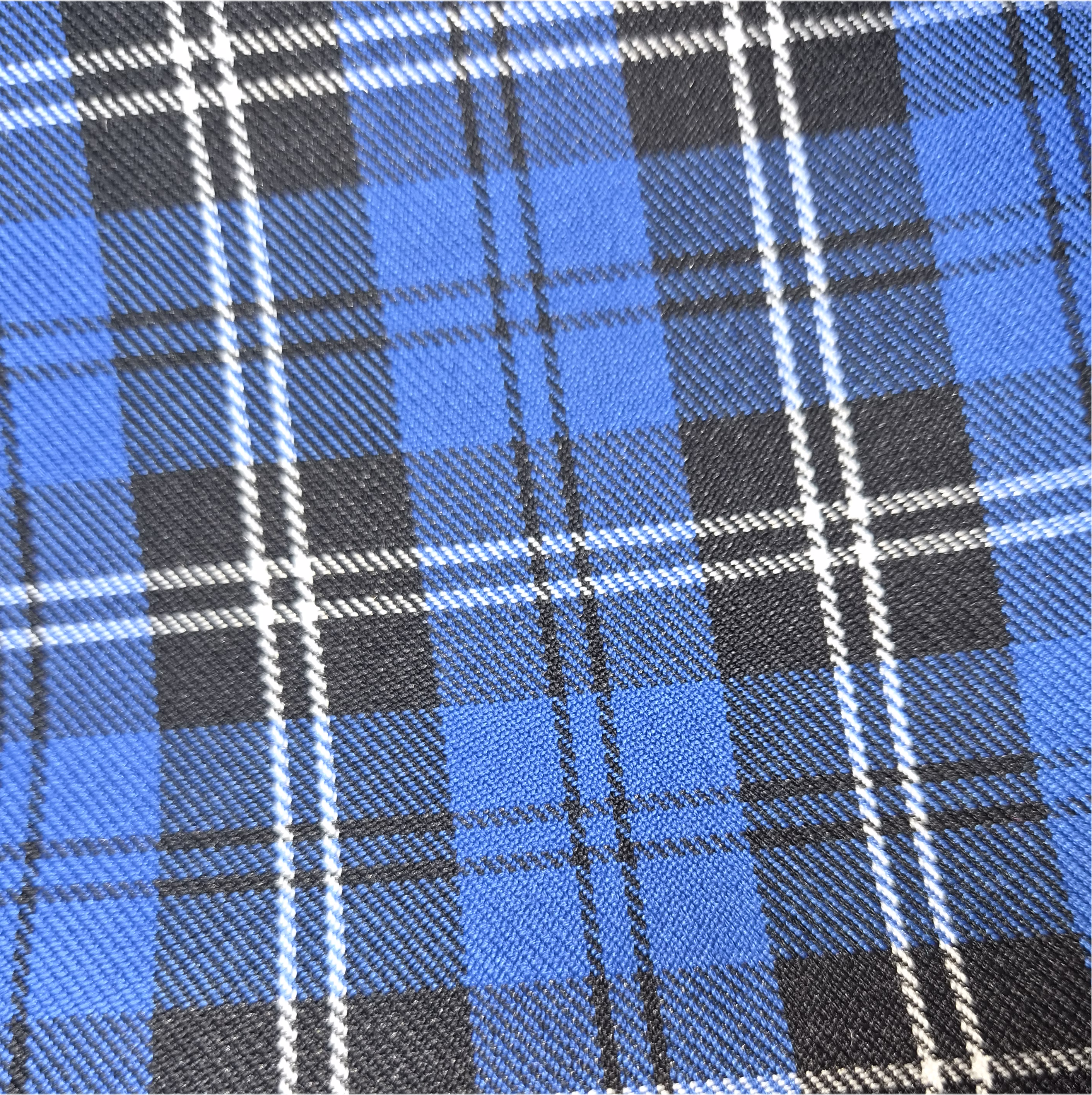 Blue tartan range