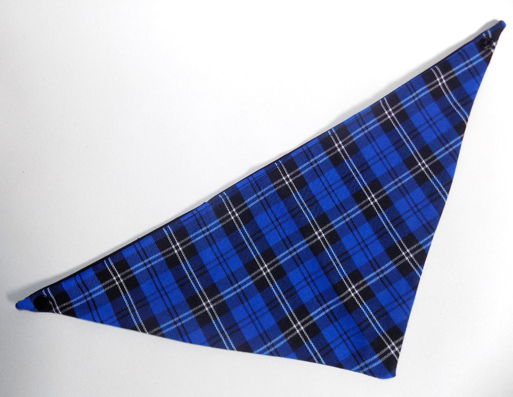 Blue tartan range